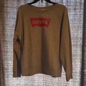 Levi's Women's Logo Relaxed Crewneck Sweatshirt